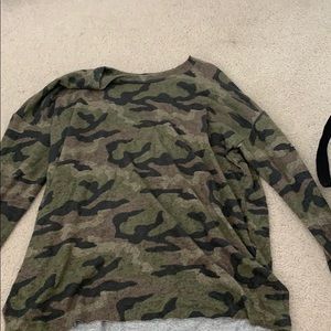 army green sweater